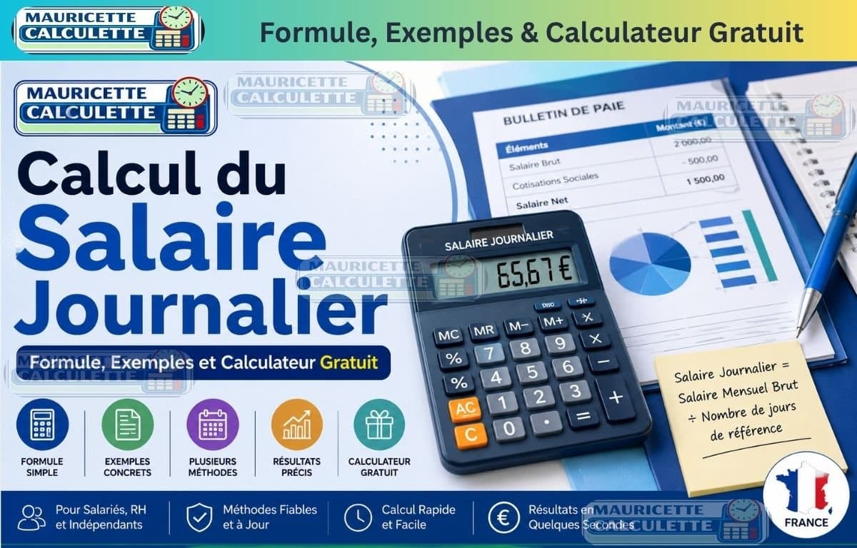 Calcul du Salaire Journalier