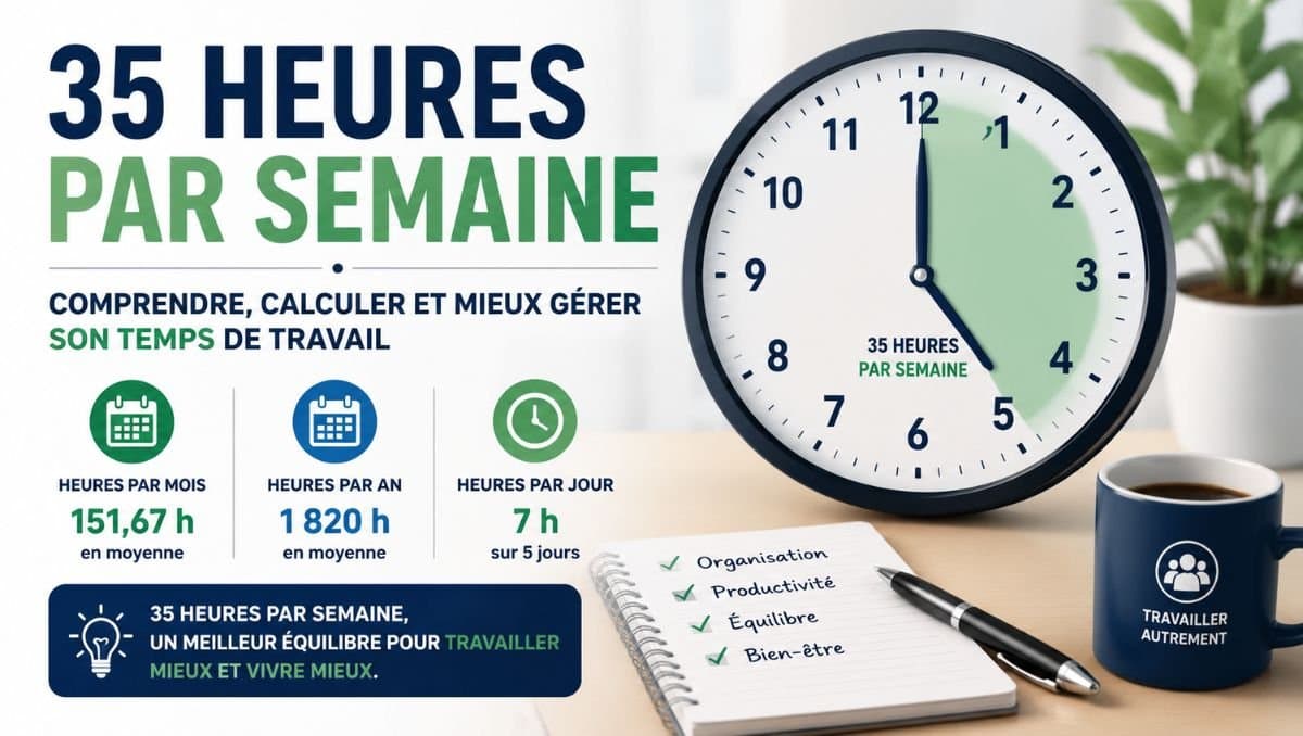 35 heures par semaine
